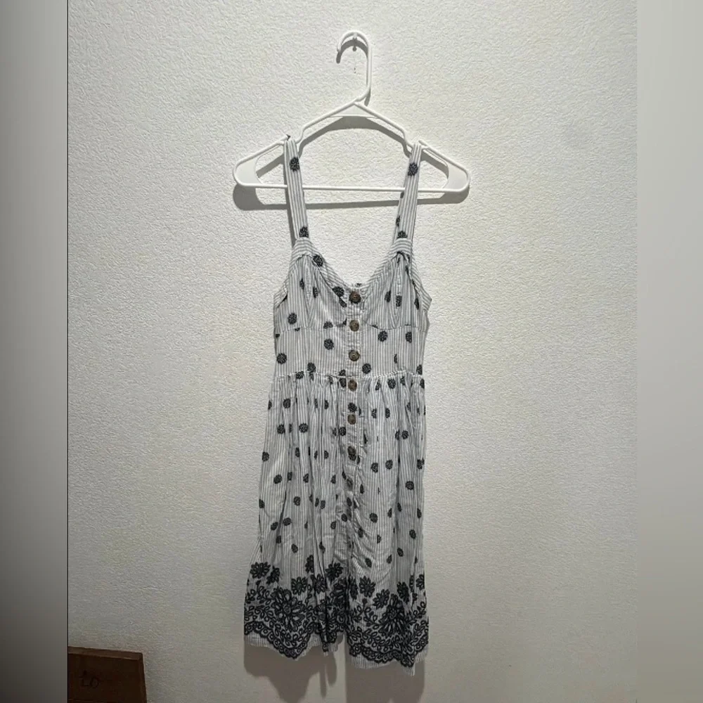 Anthropologie Maeve Savoy Buttondown Sundress size 6 - Picture 1 of 3